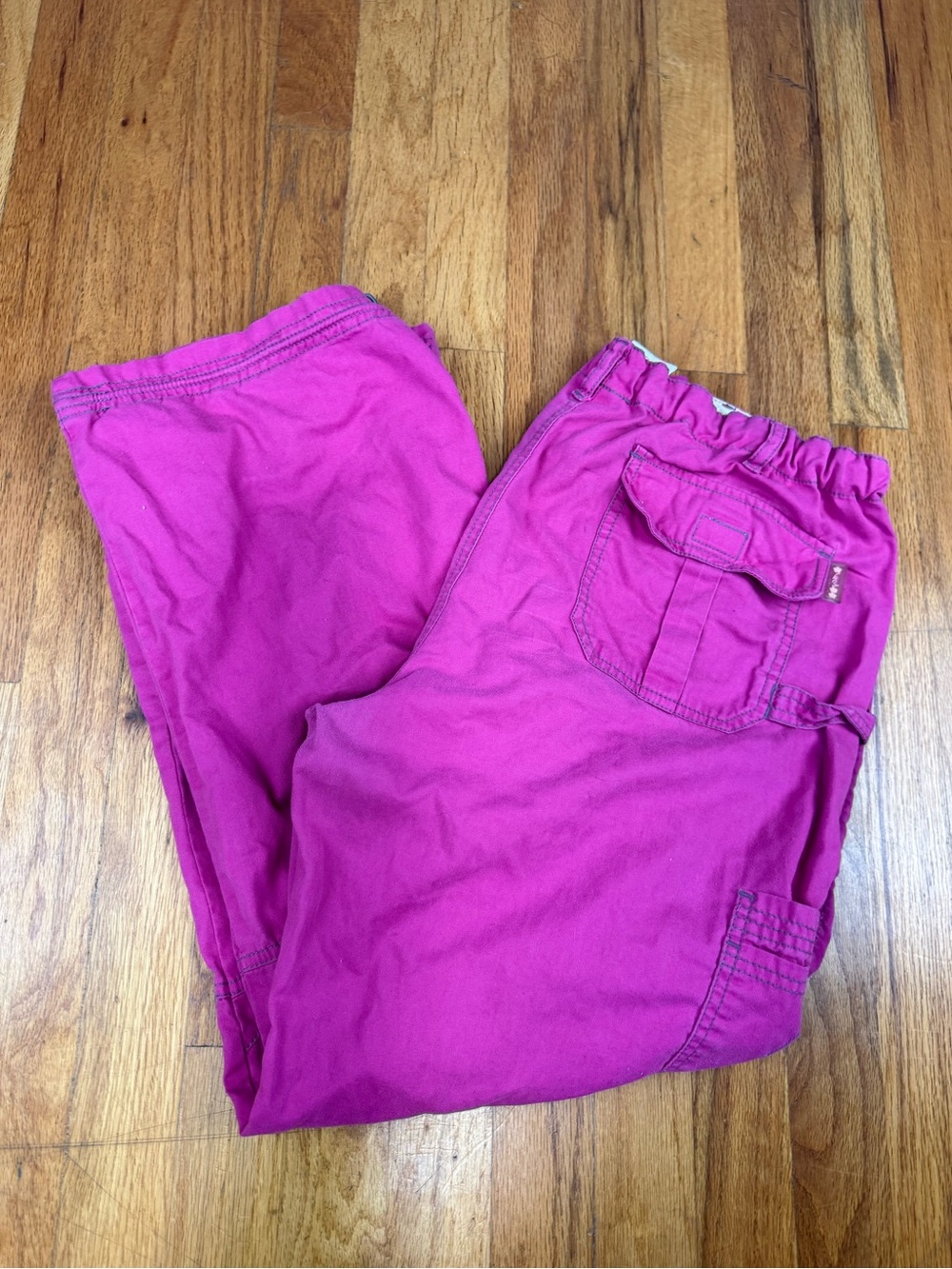 Kathy Peterson, koi Pink Cargo Scrub Pants Petite XL